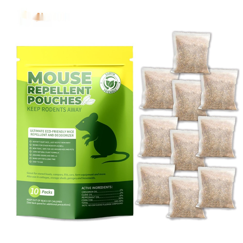 Car Peppermint Cinnamon Plant Huile essentielle Sachet Sac résistant aux rats