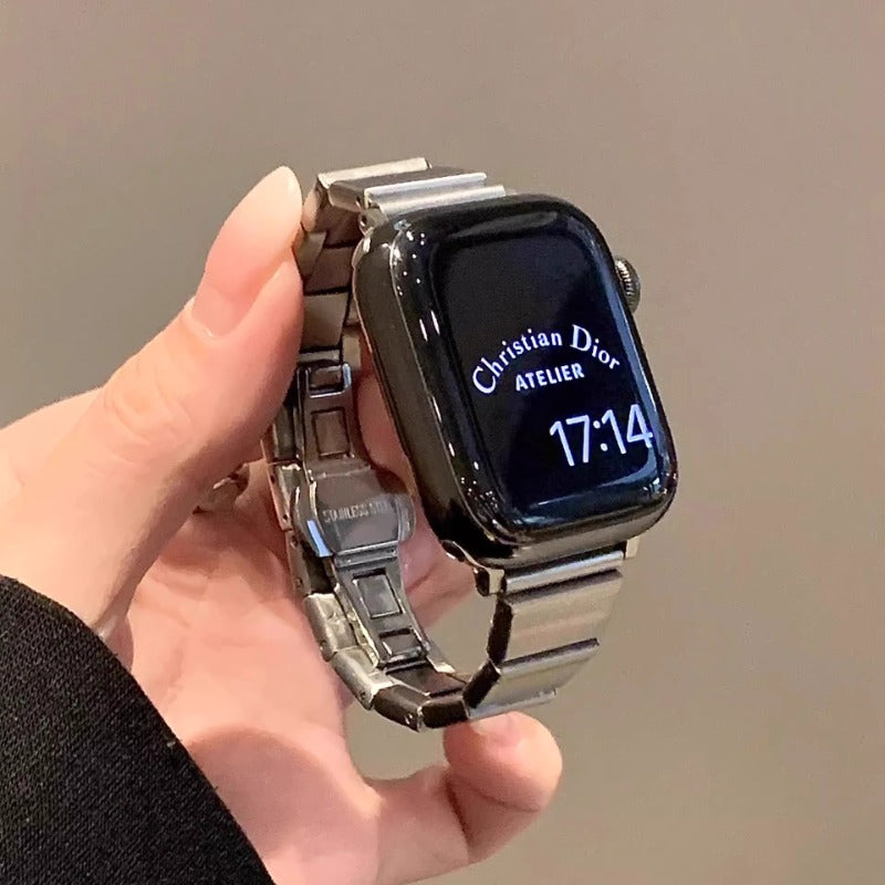 Bracelet de montre à papillon à petite taille