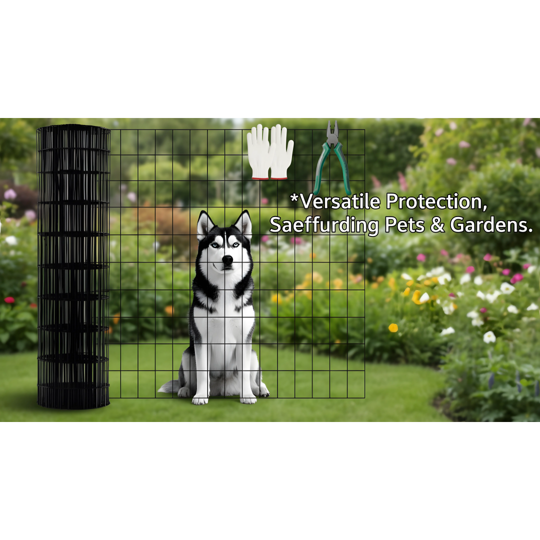 48 INCHx33 FT Mesh métal recouvert de vinyle noir