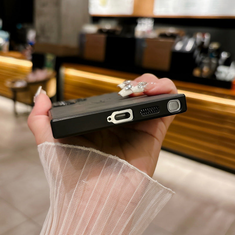 Couverture de protection anti-goutte pour peau de téléphone en peau