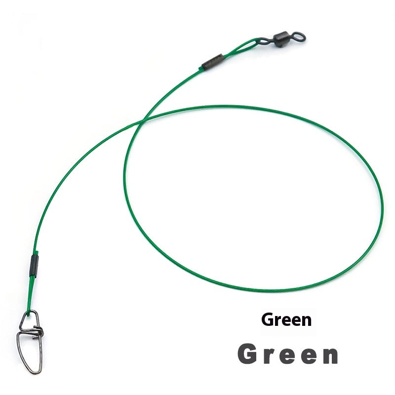 Accessoires d'équipement de pêche en fil d'acier inoxydable