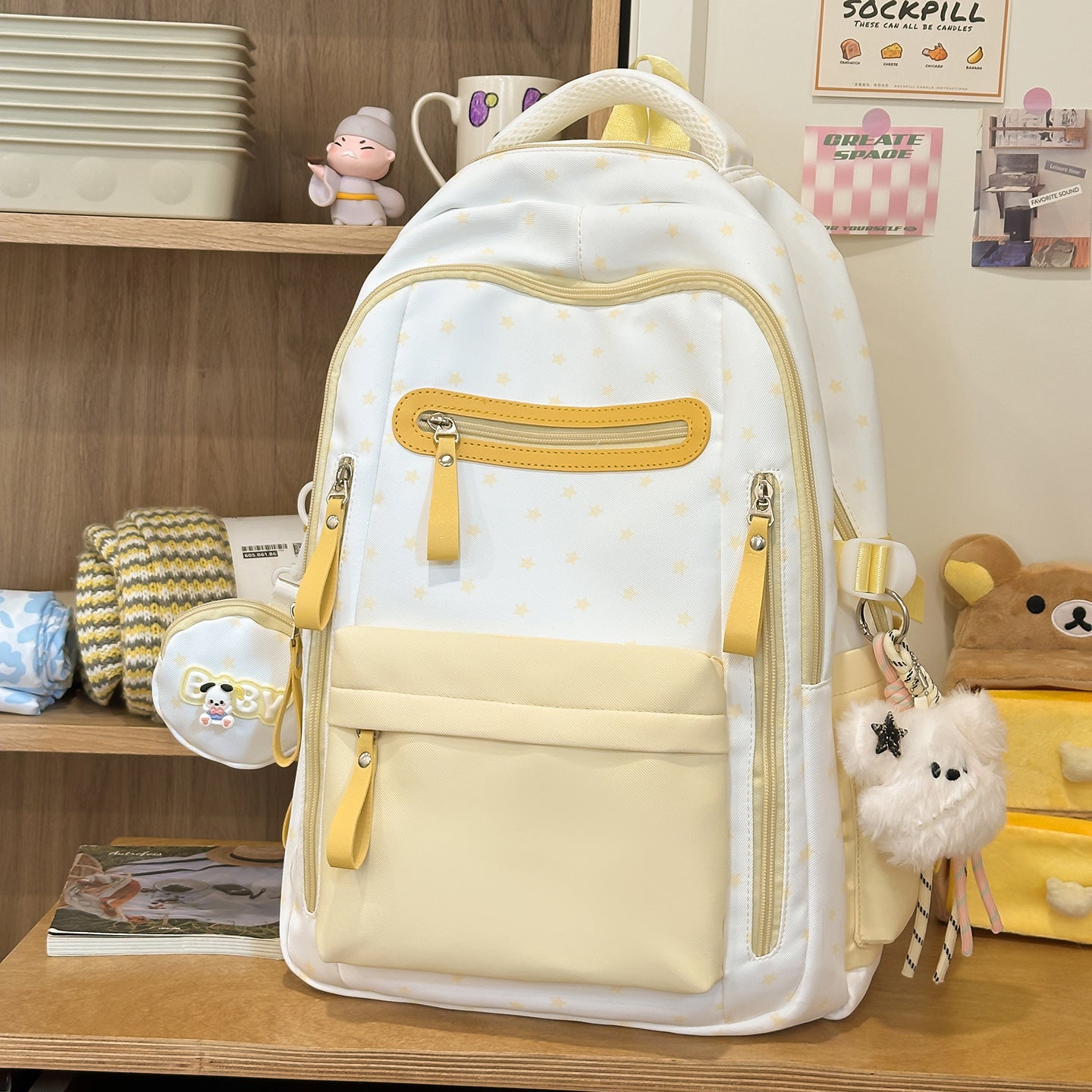 Mignon petit sac de l'école modèle Floral