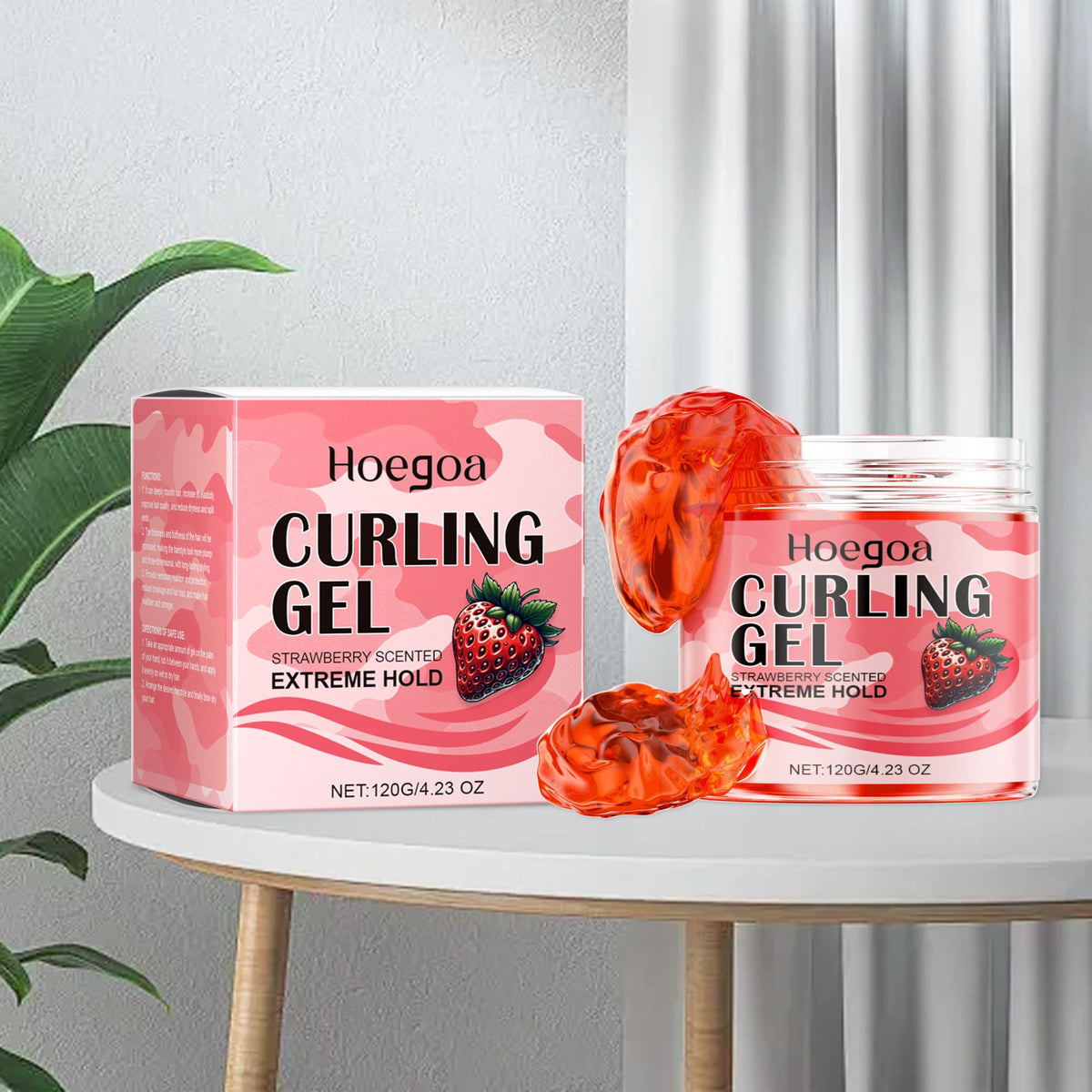 HOEGOA Gel de stylage pour courbure de fraise