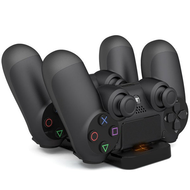 Contrôleur Double poignée sans fil Chargeurs Double USB Charging Dock Station Stand pour Playst