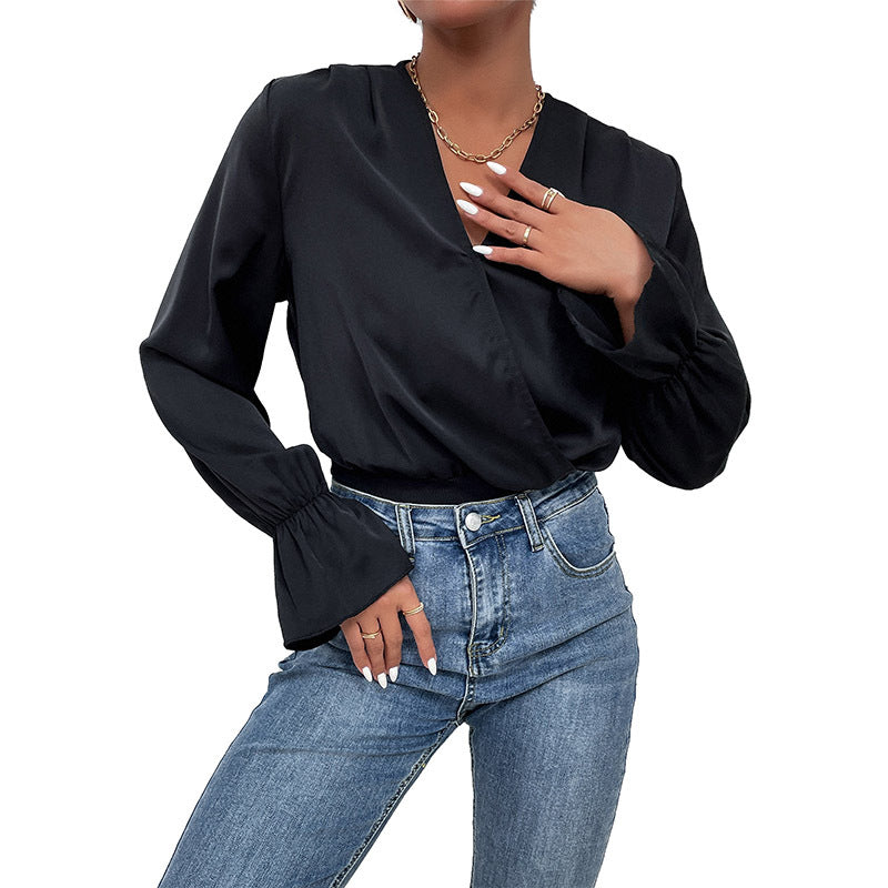 Maillot de saut à manches longues pour femmes