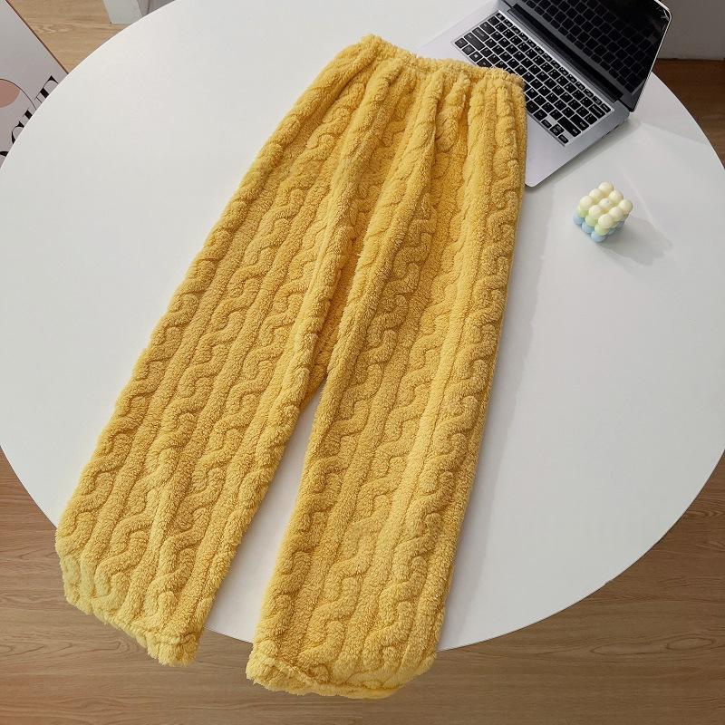 Pantalon de sommeil paresseux pour femmes Pantalon d'automne et d'hiver Pantalon de salon