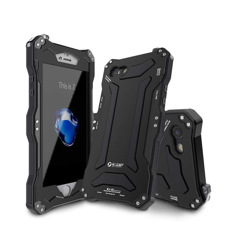 Boîtier de téléphone mobile anti-chute métallique