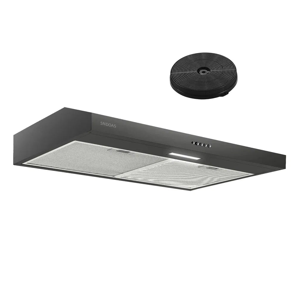 Acier inoxydable sous cabinet gamme Hotte de cuisson Vent 230 CFM Cuisine 3 Speed Cooker Hotte
