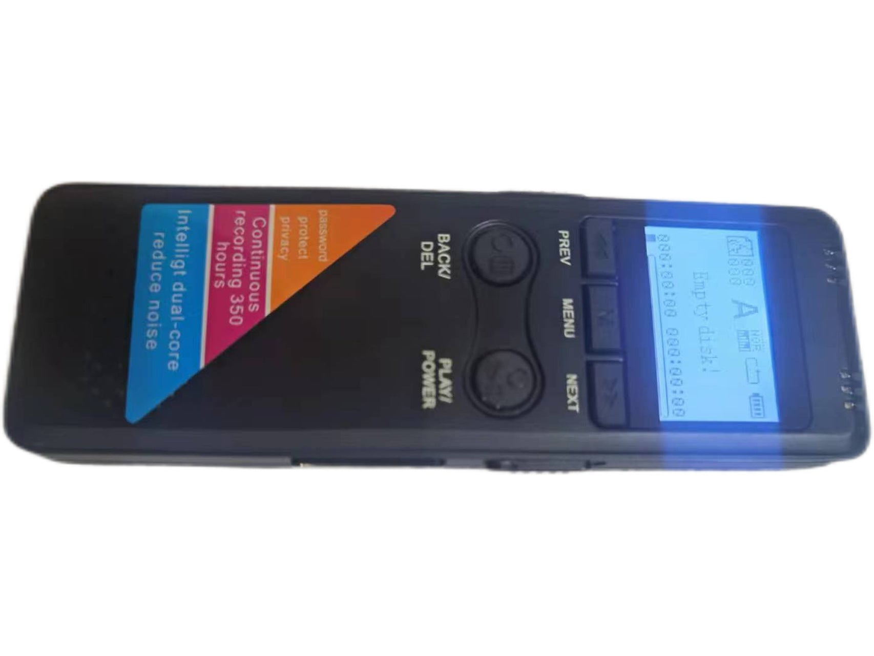 Anglais HD Réduction du bruit stylo d'enregistrement numérique MP3 lecteur grande capacité Portable Smart