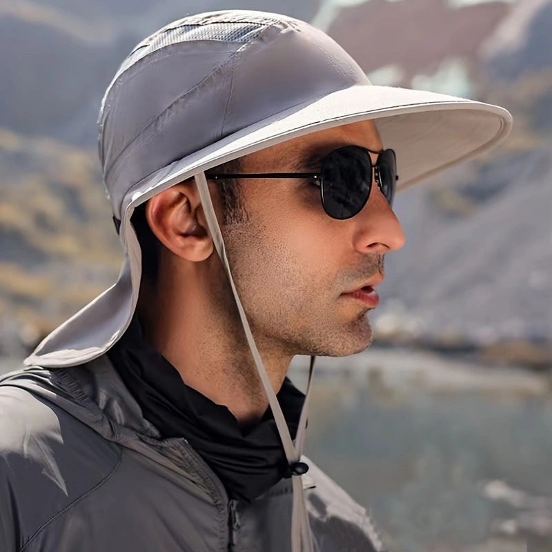 Chapeau de protection solaire pour hommes de plein air d'été