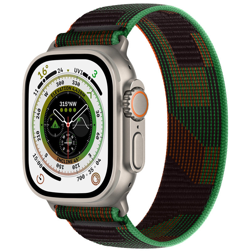 Bracelet de montre en Nylon intégré au diamètre sauvage