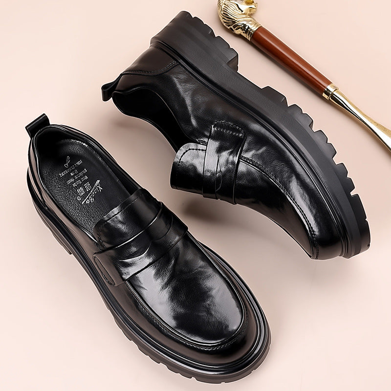Chaussures en cuir de printemps pour hommes