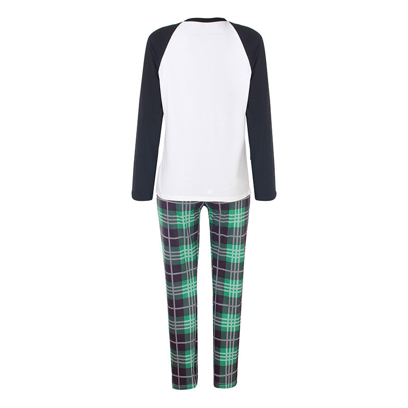 European and American Long Sleeve Fashionable Casual Parent-child Suit