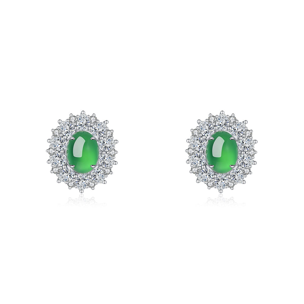 S925 Boucles d'oreilles en acier inoxydable