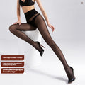 Manzi Façonnage Tummy-Contrôle de Butt-Lifting Black Pantyhose