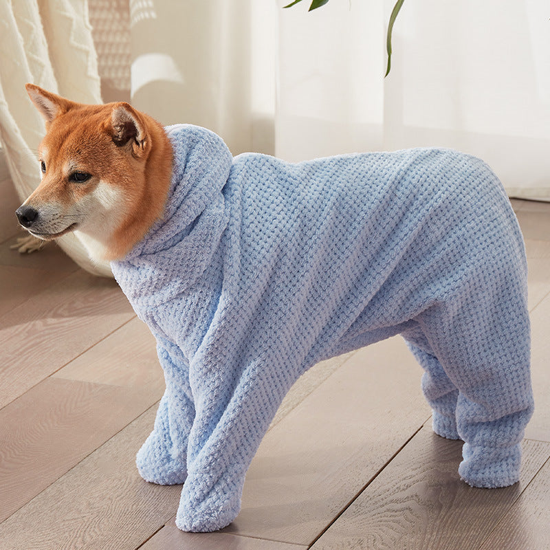Serviette absorbante pour animaux épaississants et sèche-linge rapide