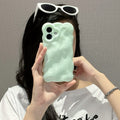 Coque de téléphone couleur solide Macaron créative et polyvalente