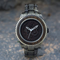 Décoration de quartz de montre en bois