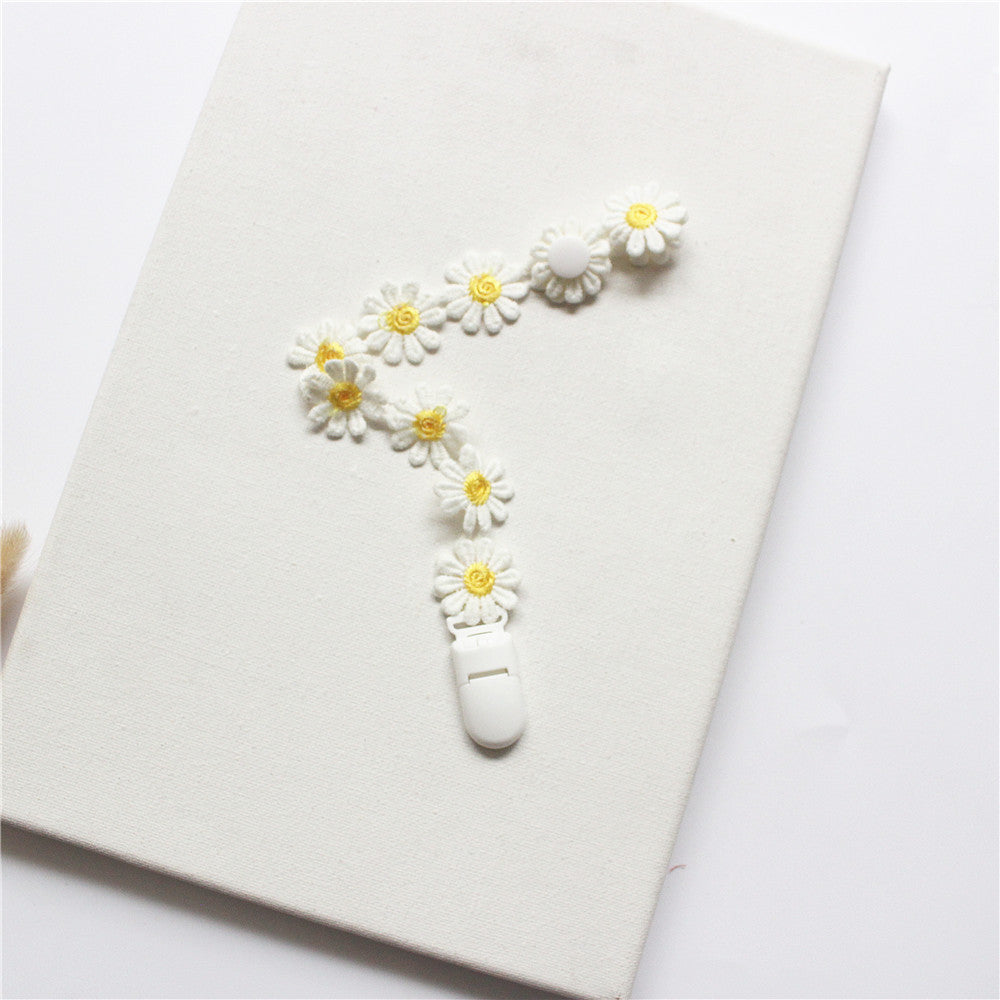Ins Baby Pacifier Clip dents Colle chaîne anti-perte