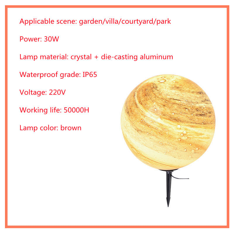 Solar pelouse extérieur étanche Villa Garden Grass lampe de terre