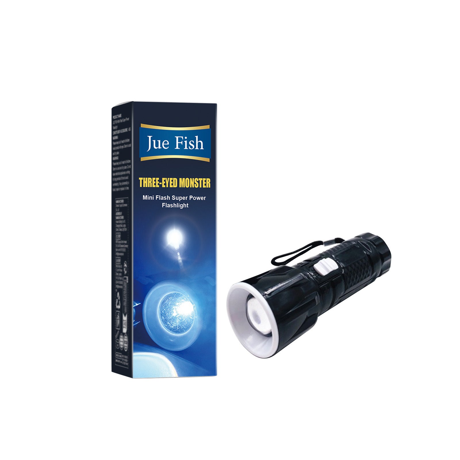Mini lampe de poche avec lumière forte