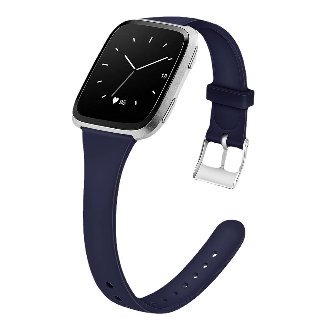 Bracelet en silicone Smart Watch Shrink Silicone Solid Color Watch Band