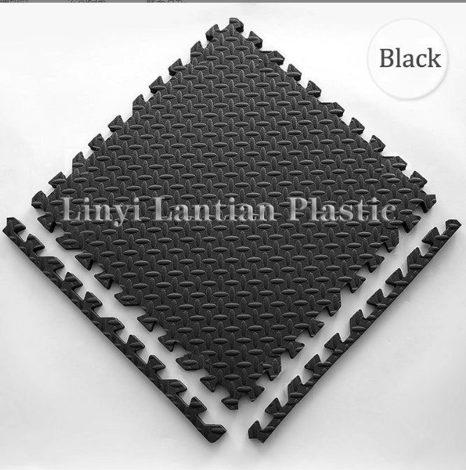 Mousse pliée mat noir 30*30*1cm-1 pièce