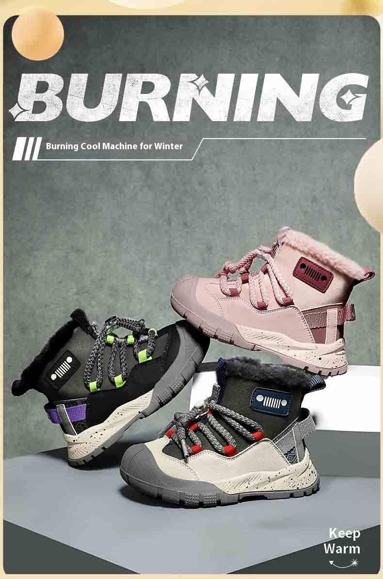 Sneaker pour enfants à l'épreuve des neiges