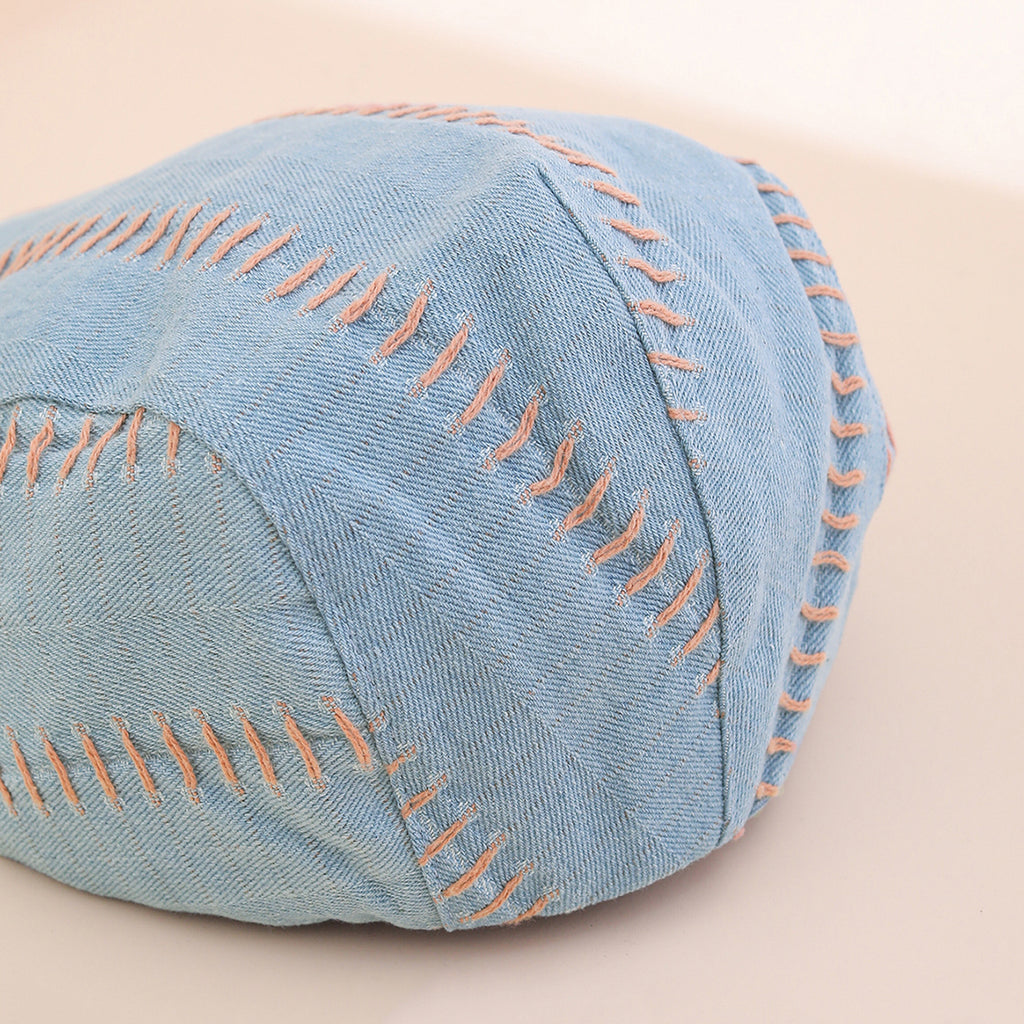 Chapeau avant Soft-top avec couture de couleur solide