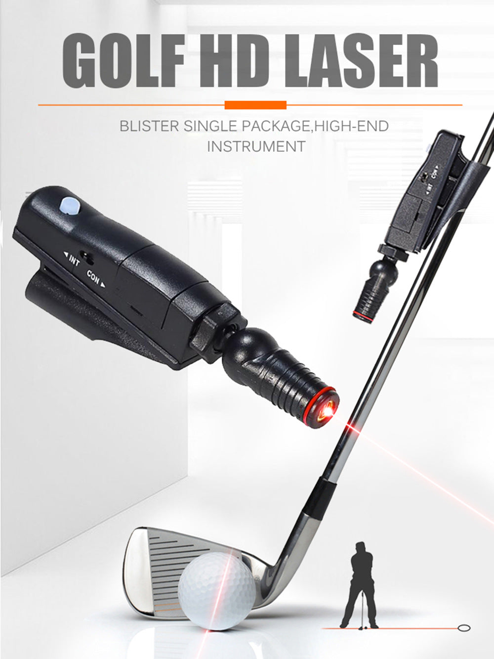 Golf Push Rod Laser Visage Instrument Vue laser