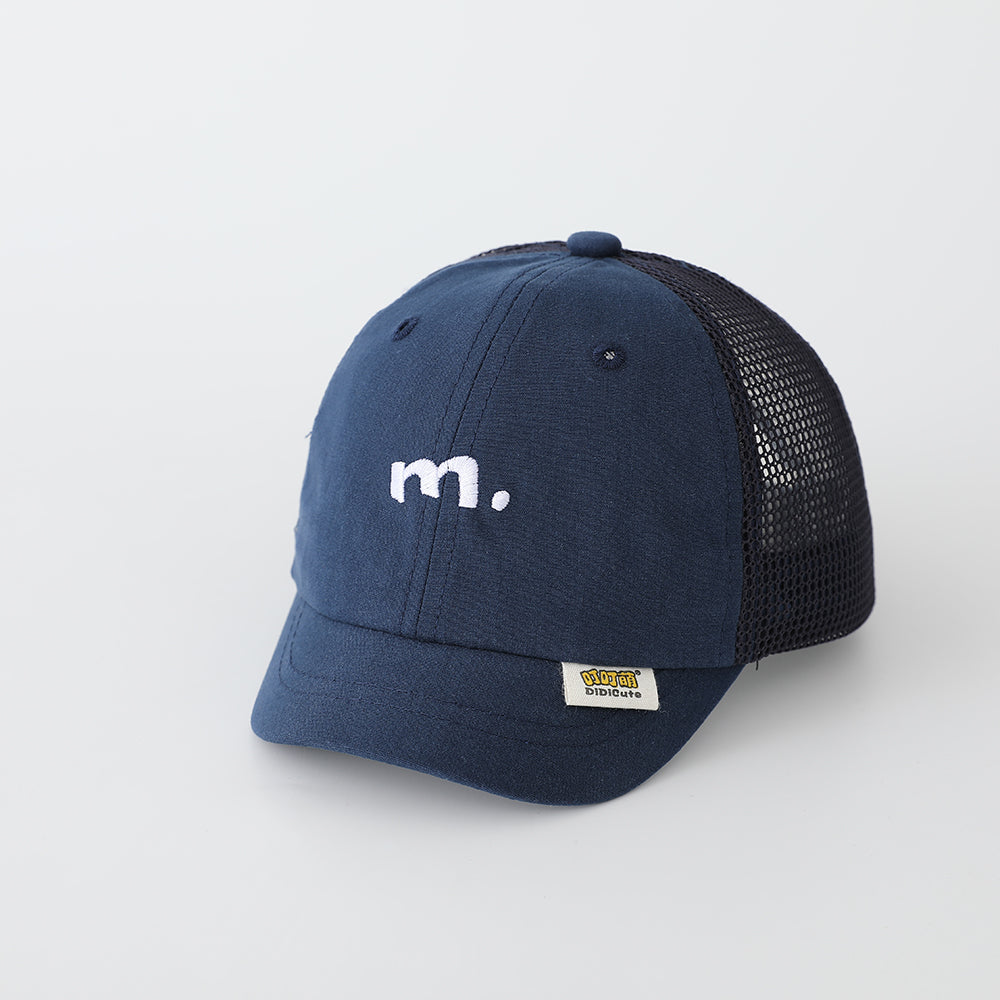 Garçon et fille bébé côté Mesh respirant lettre mignon brodé Casquette de baseball pour le printemps et