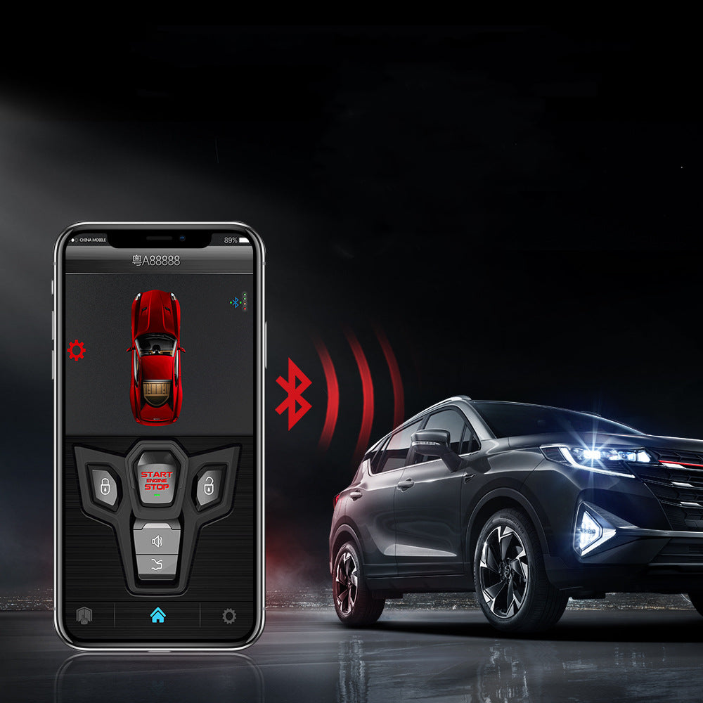 Télécommande mobile Télécommande monodirectionnelle Un bouton pour démarrer l'alarme de voiture