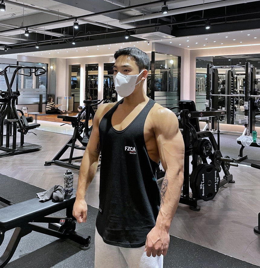 Sport Fitness Muscle Hommes Été Élastique Course Entraînement Hydratant l'humidité Veste Casual
