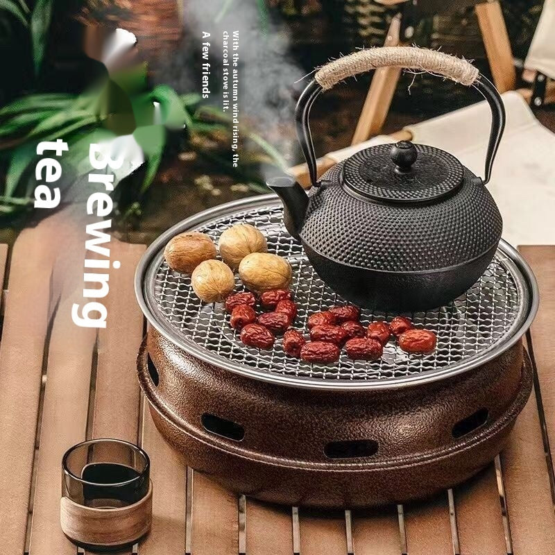 Ménage extérieur Portable Charbon grillé Sans fumée Barbecue Four