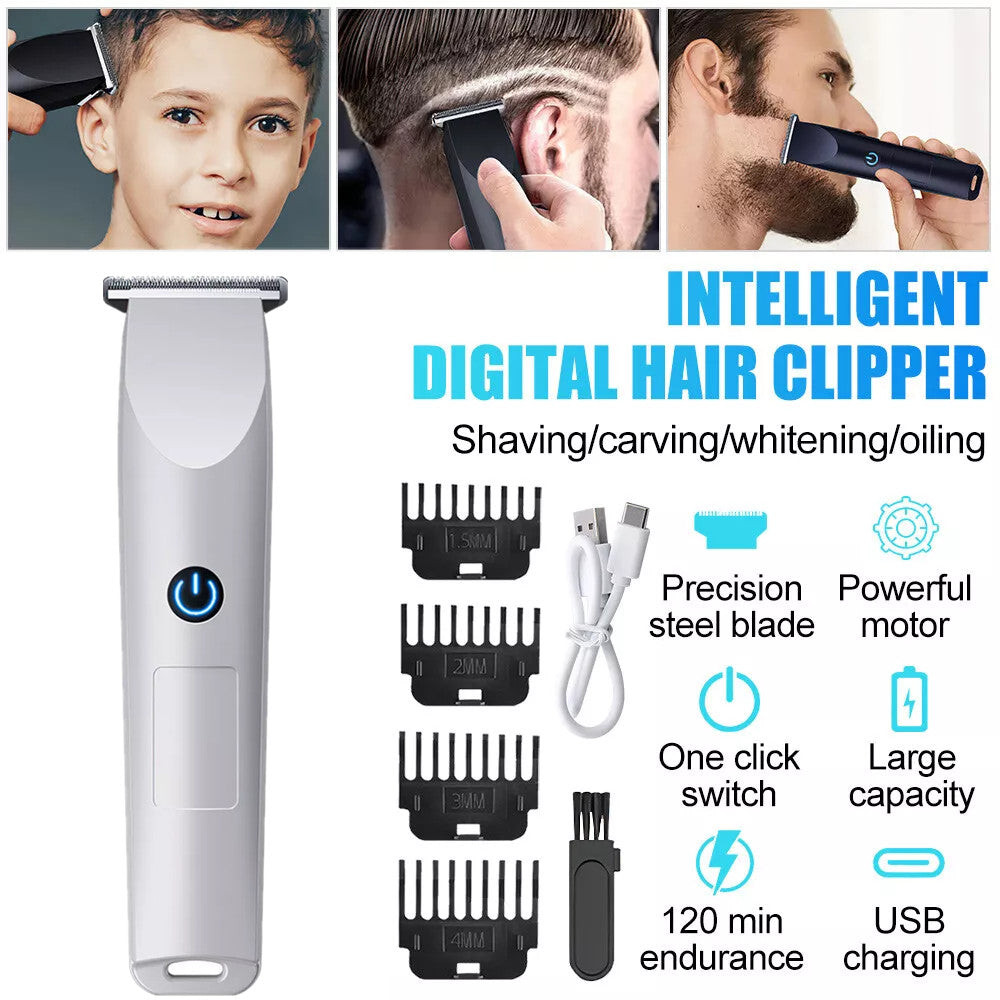 Rasoir pour Cheveux Rechargeable Rasoir Rasoir Rasoir pour Cheveux Électrique Homme USB