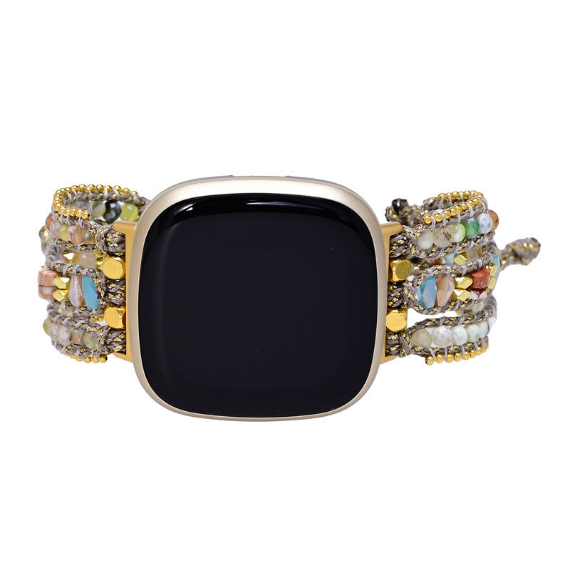 Bracelet de montre Phoebe de style bohème naturel et vintage