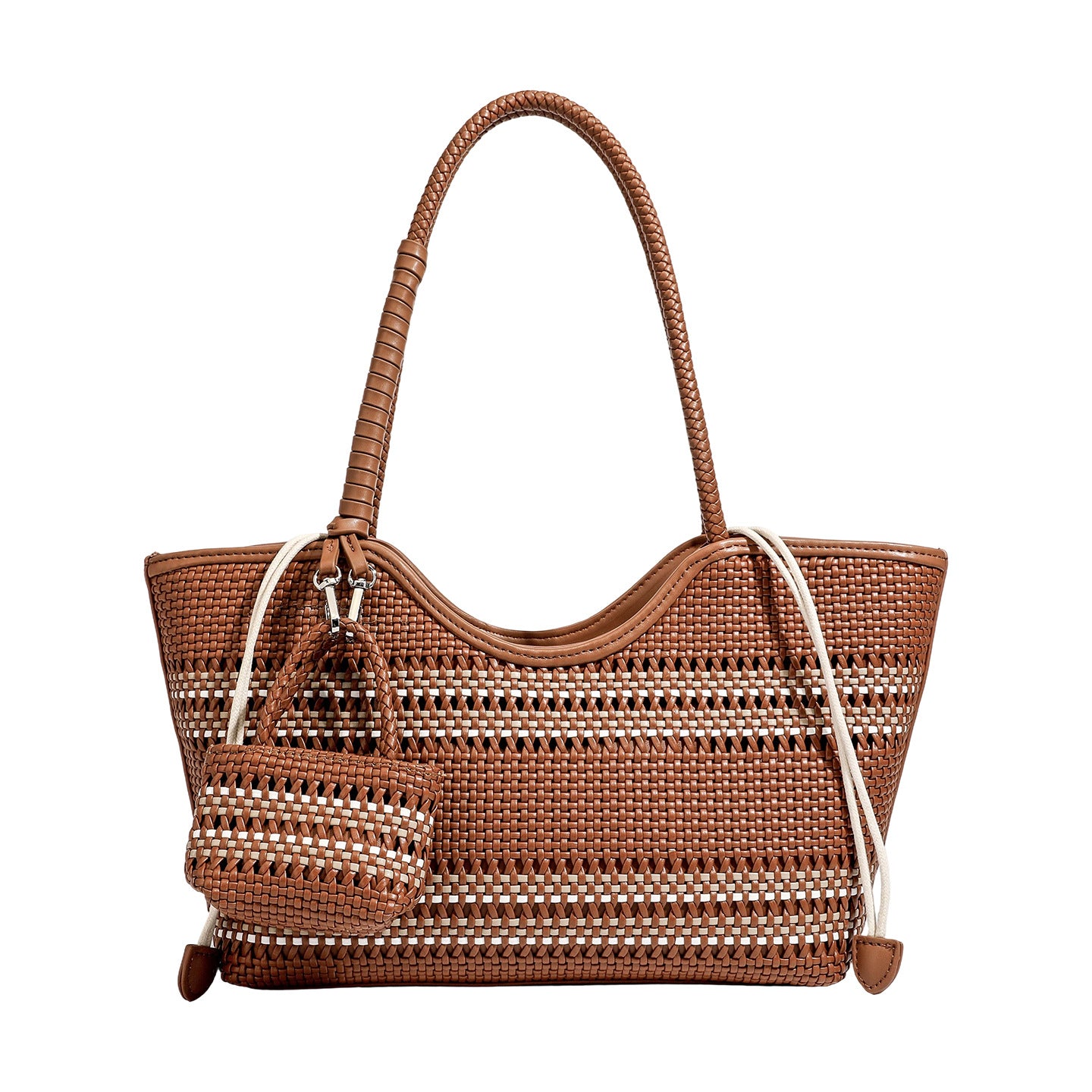 Sac à bandoulière fashionnable Grande capacité de vacances style simple