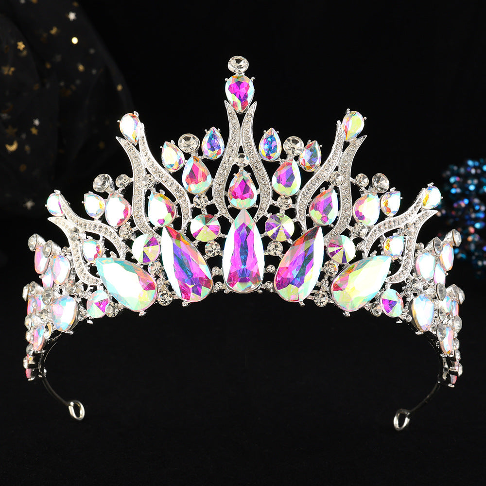 Tête de mariée en alliage baroque