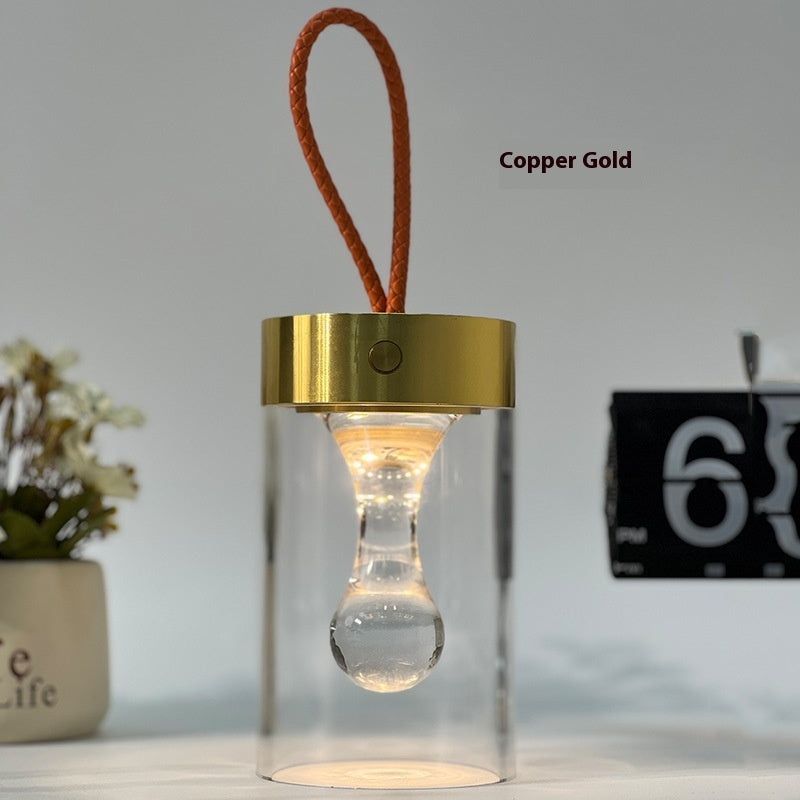 Stalactite Eau Drop Charging Portable Outdoor Camping Night Light