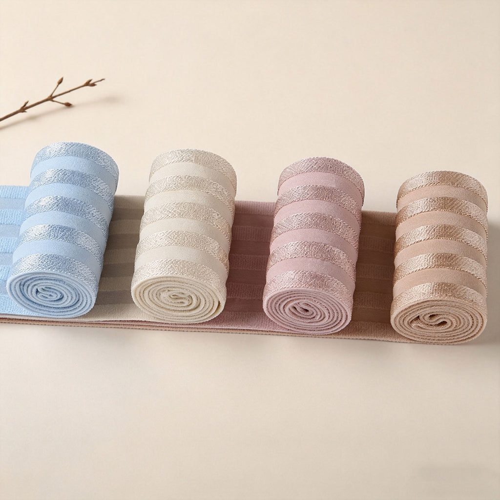 Bande élastique en soie colorée Shiny élastique Sewing Accessoires