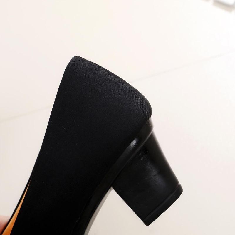 Printemps et automne été vieux Beijing vêtements chaussures femmes minces chaussures de travail noir chaussures haute