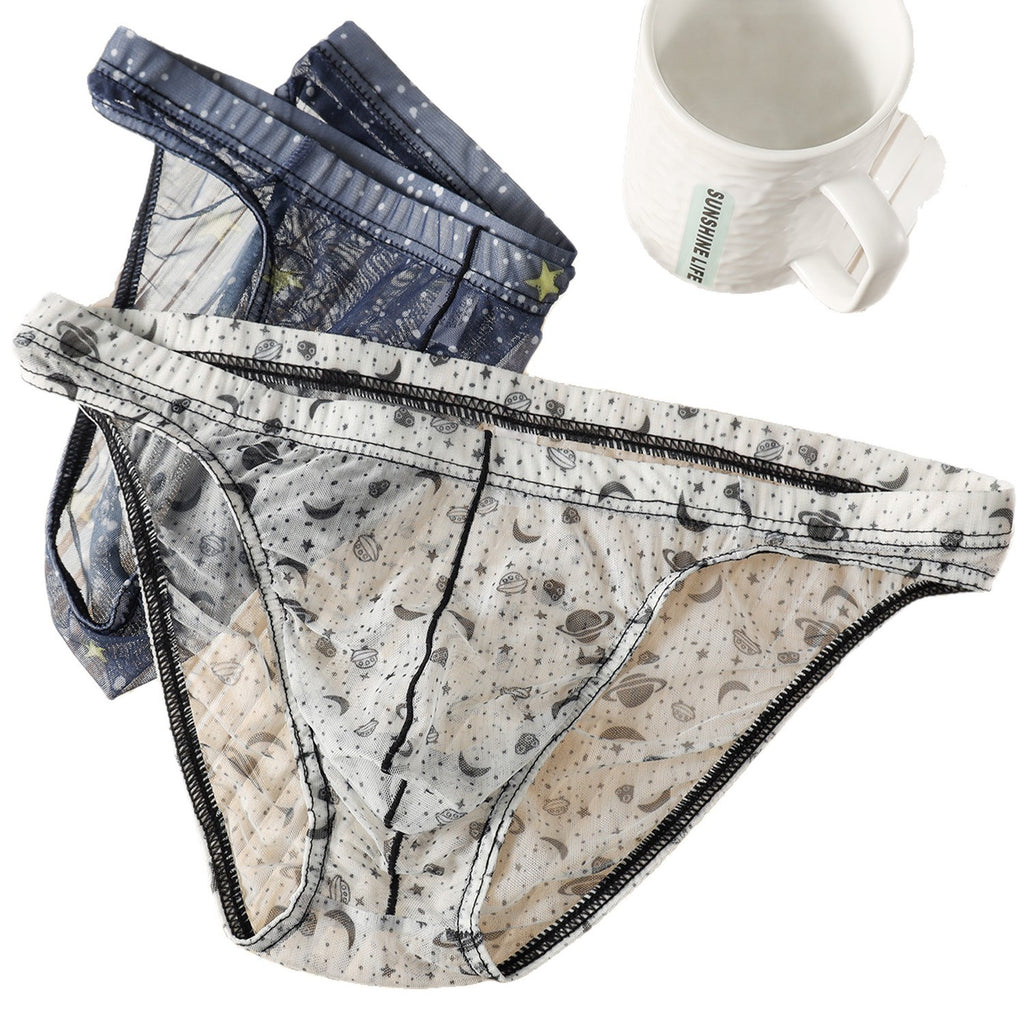 Ice Silk Slip Homme nouveau style Impression personnalisée Respirant