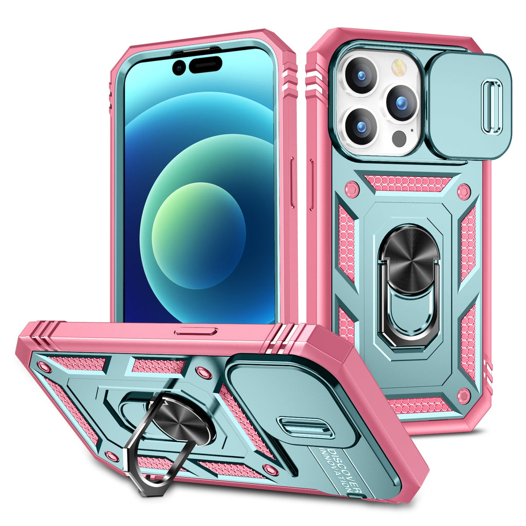 Convient pour le 17 Pro cas de téléphone Max deuxième génération avec une fenêtre coulissante