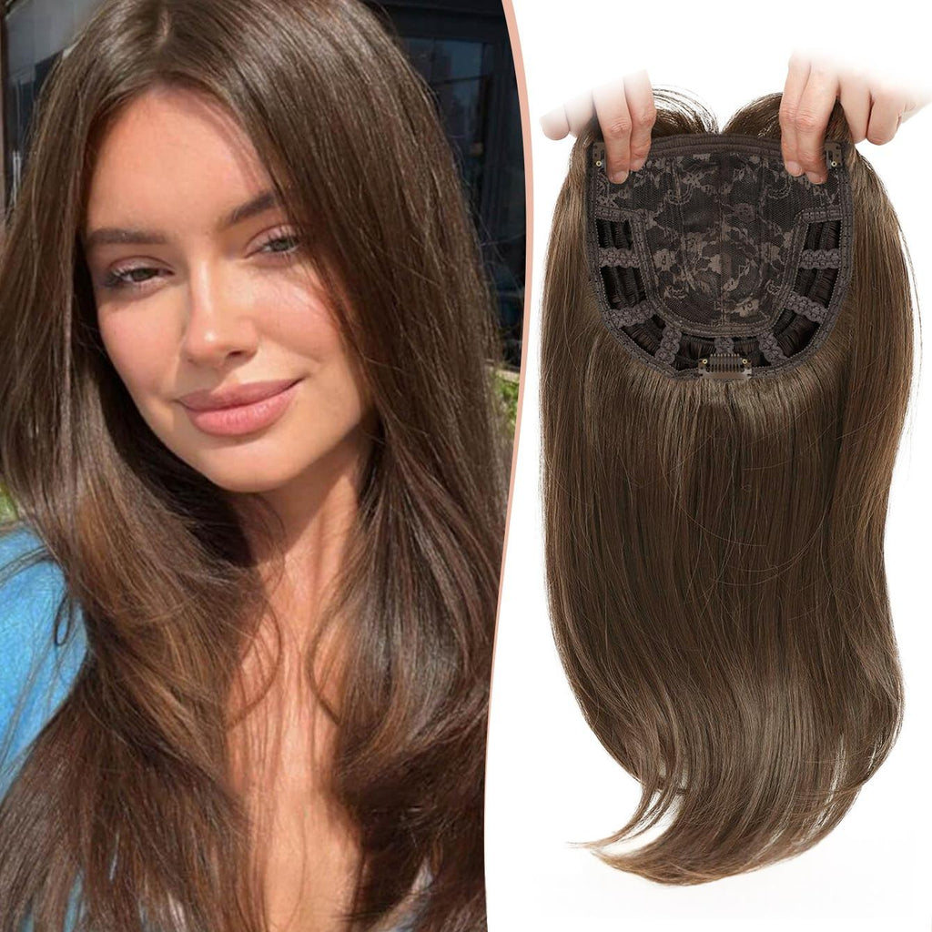 Coiffure synthétique Huit-parties Bangs Long cheveux droit