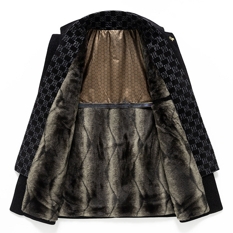 Mine d'or de laine de mode pour hommes