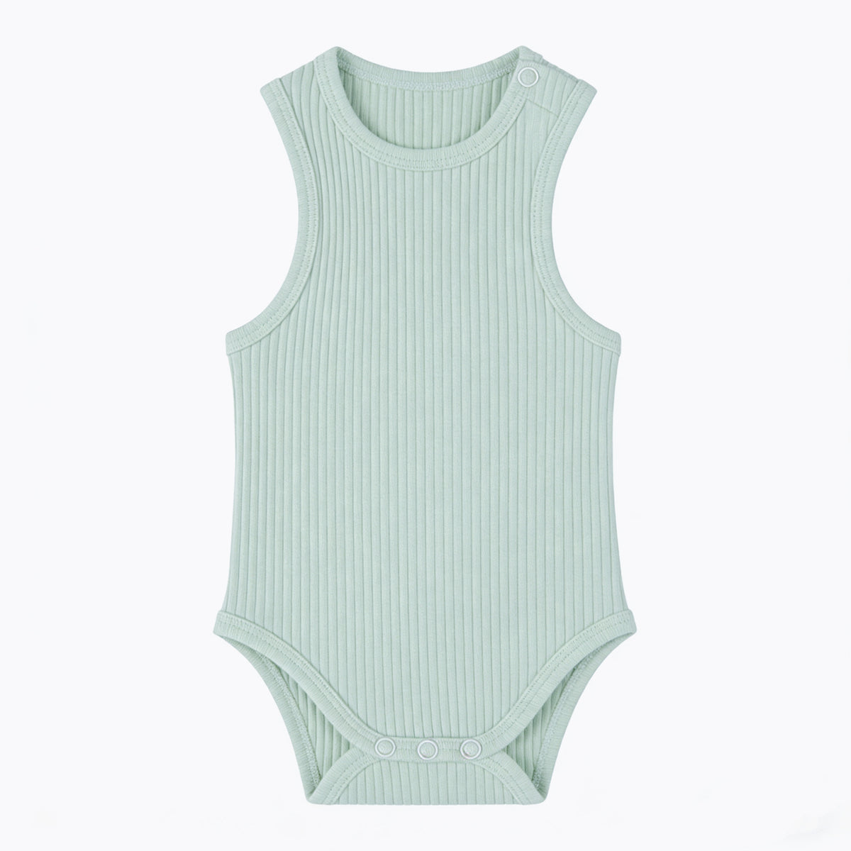 Bébé Romper tricoté à côtes