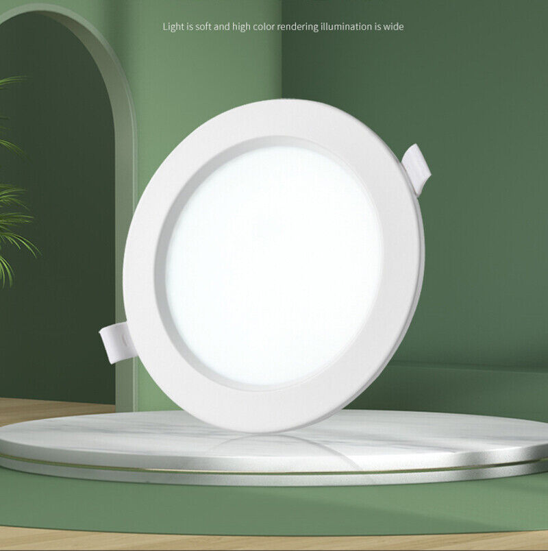 20X Ultra Slim encastré LED panneau plat Plafond lumières Spot Lumières en bas Spotlights