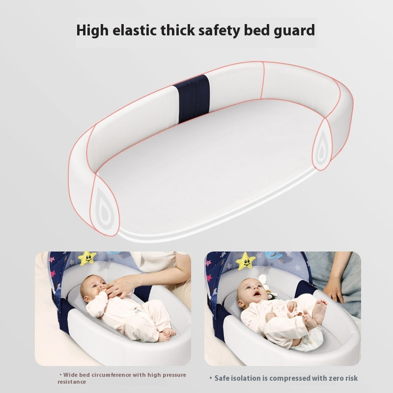 Lit bébé pliable Portable Anti-pression