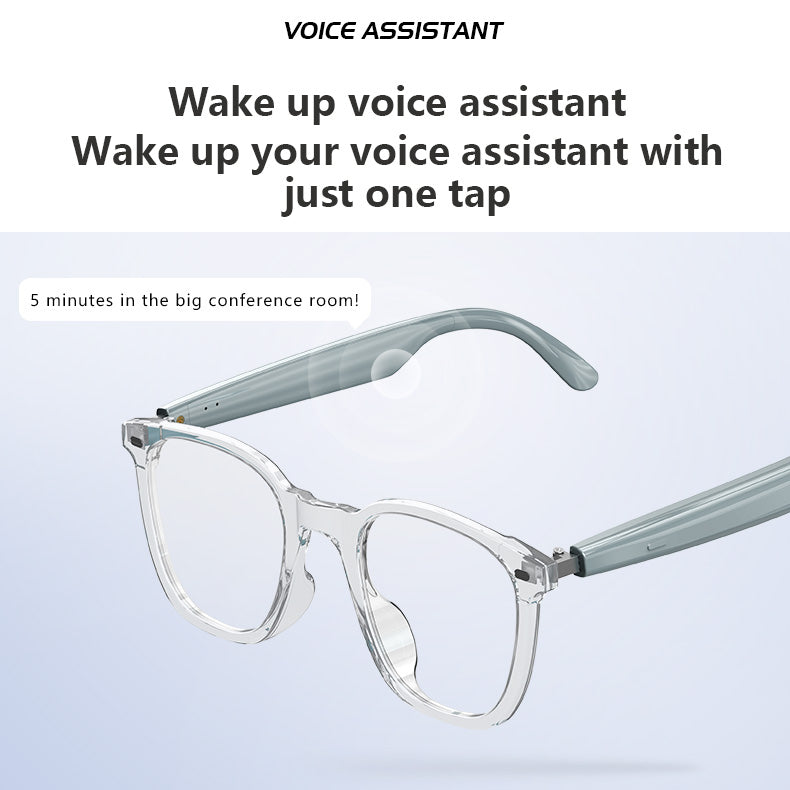 Lunettes de soleil intelligentes Lunettes Bluetooth intelligentes AI Smart Wearable à bas prix Étape dans le monde