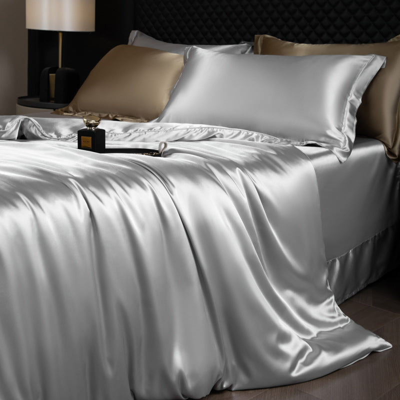 Luxury Real Double Side Silk Naked-Sleep Couverture de couettes